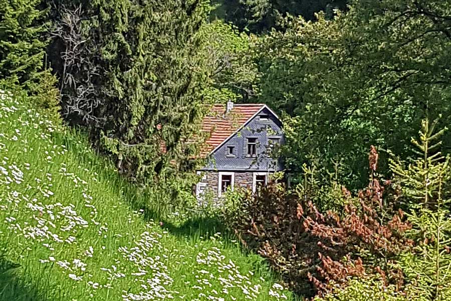 Fotoimpression Steinersmühle Neumannsgrund Museum ausssen